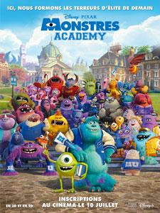 affiche de Monstres academy