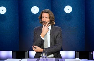 Frédéric Beigbeder dans le nouveau décor du Cercle