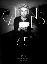 L'affiche du 65e Festival de Cannes avec une Marilyn Monroe barbue