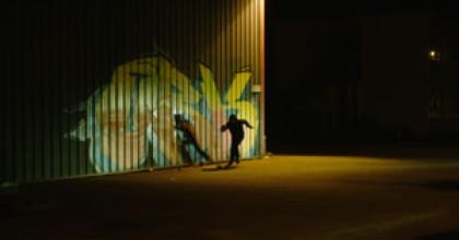 Graff de nuit dans Vandal
