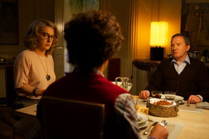 Guillaume Gallienne et André Marcon (le père) dans Les garçons et Guillaume, à table!