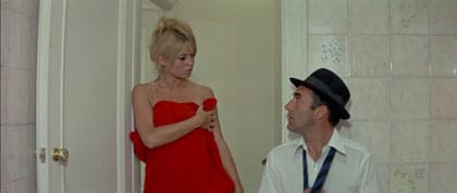 Brigitte Bardot et Michel Piccoli dans Le mépris