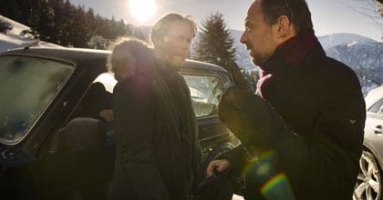 Mathieu Amalric et Denis Podalydès