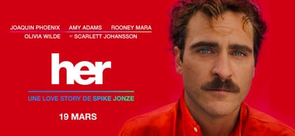 L'affiche de Her de Spike Jonze