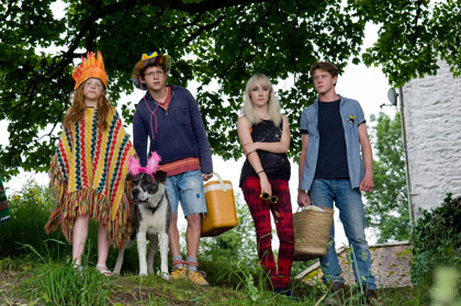 Harley Bird, Tom Holland, Saoirse Ronan et George Mackay