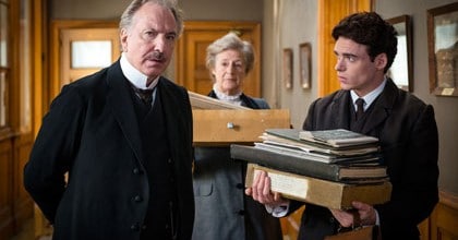 Alan Rickman, Maggie Steed et Richard Madden