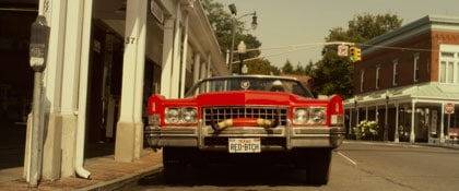 Don Johnson au volant de sa rutilante voiture