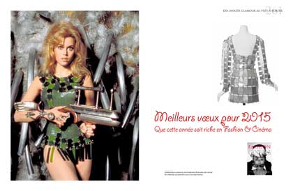 Jane Fonda porte un flingue et du Paco Rabanne dans Barbarella