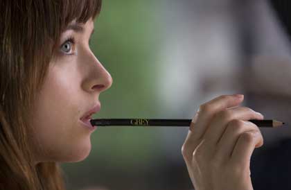 Dakota Johnson dans 50 nuances de grey