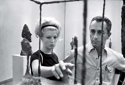 Monica Vitti et Michelangelo Antonioni - Expo Aux origines du Pop