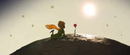 Le petit prince et la rose