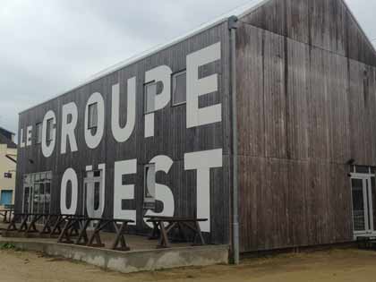 Le bâtiment central du Groupe Ouest à Plounéour-Trez