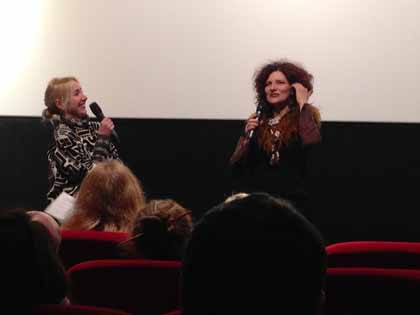 Maia Mazaurette et Tatjana Bozic lors de l'avant-première de Happily Ever After à Paris