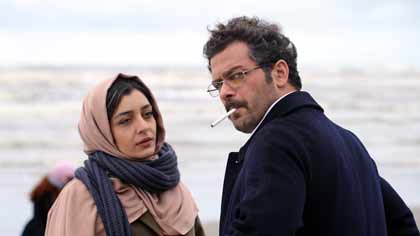 Sareh Bayat (Nahid) etPejman Bazeghi (Massoud) dans Nahid d'Ida Panahandeh