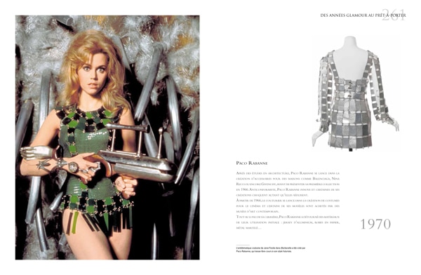 Fashion et Cinéma-Jane Fonda et Paco Rabanne