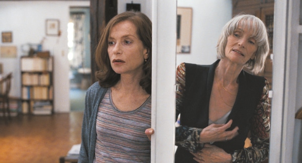 Isabelle Huppert et Edith Scob dans L'Avenir