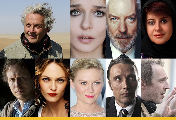 Les membres du jury du Festival de Cannes 2016