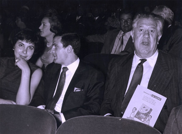 Madeleine Morgenstern avec Francois Truffaut et Michel Simon