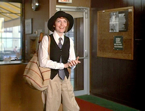 Diane Keaton dans Annie Hall de Woody Allen - les tops de Diastème