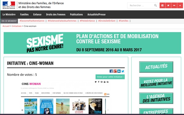 Votez Cine-Woman